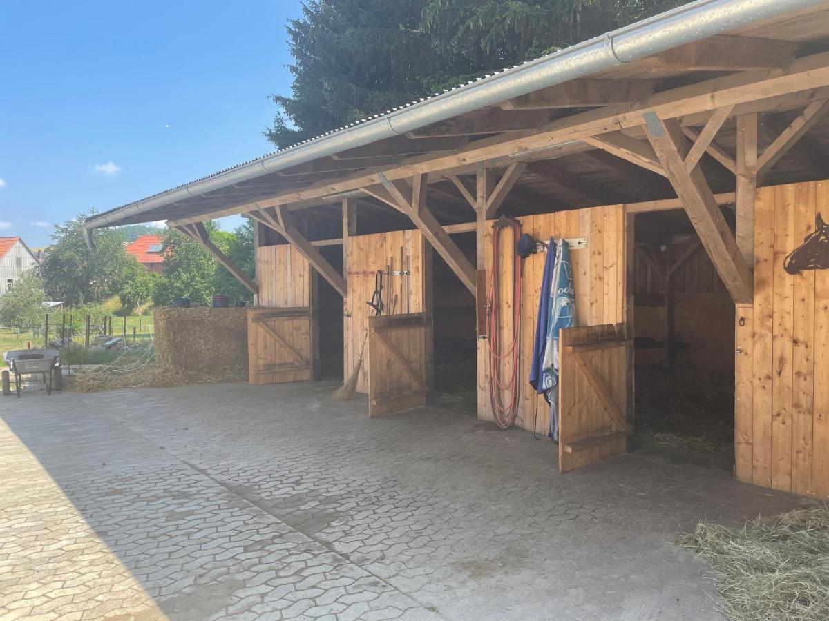 Ferienwohnung Luises Ferienglück Vernawahlshausen Exterior foto